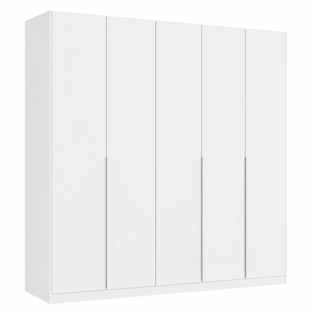 Rauch Möbel Alabama 6-türiger Kleiderschrank, Weiß, mit Zubehör, 271 cm Breite, ideal für Schlaf- und Kinderzimmer