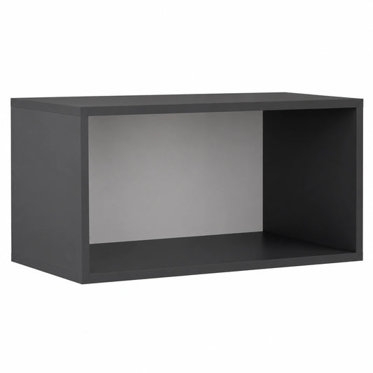 Vicco Elmo Schrankaufsatz, Anthrazitgrau, 80x40 cm, Platzsparende Lösung