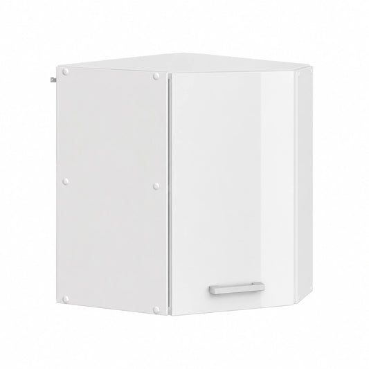 Vicco Hängeschrank R-Line Hochglanz Weiß, 57 cm, für modulare Küchenausstattung