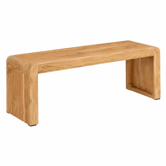 TV-Schrank aus massivem Akazienholz, 110x33x33 cm, Vintage-Stil, robustes Lowboard für Wohnzimmer